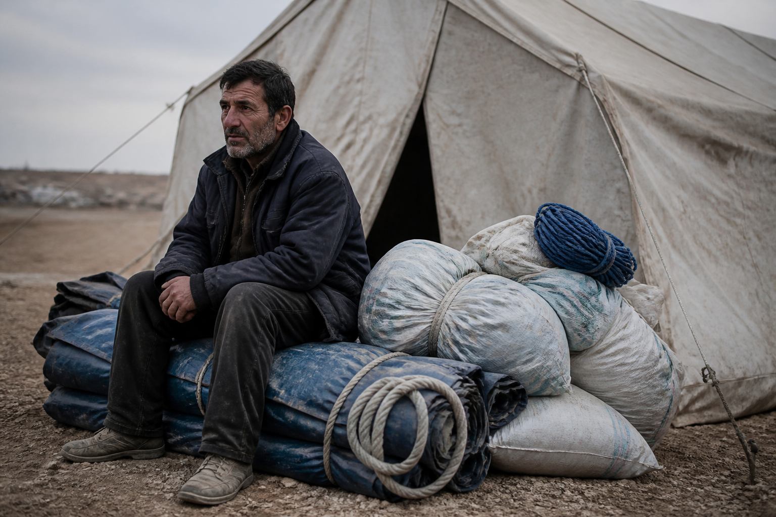 Shelter kits for displaced households